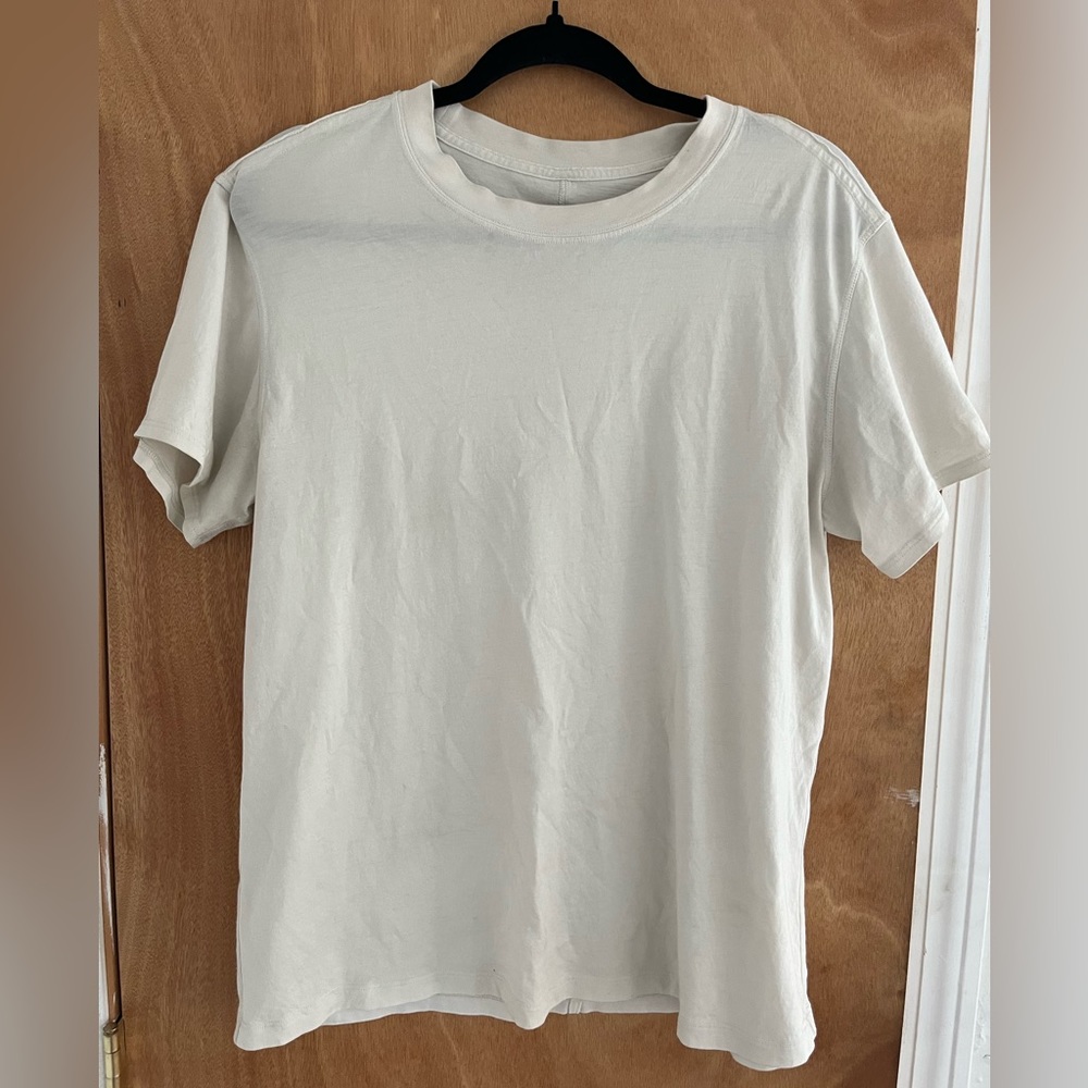 Lululemon All Yours Cotton Short Sleeve Tee Shirt Kohlrabi Green